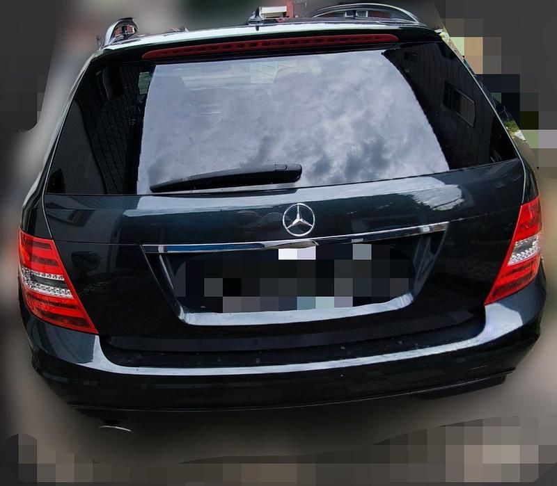 Schwarz Gebraucht 2012 Mercedes C220 Kombi | 6.800 € (Superpreis) - Bild 1/4