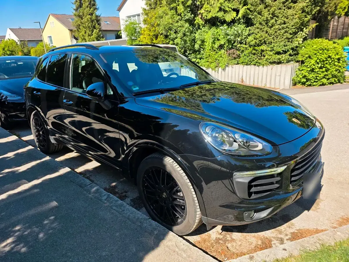 Gebraucht Porsche Cayenne Diesel Platinum Edition 262 PS (192 kW) 2017 Schwarz SUV
