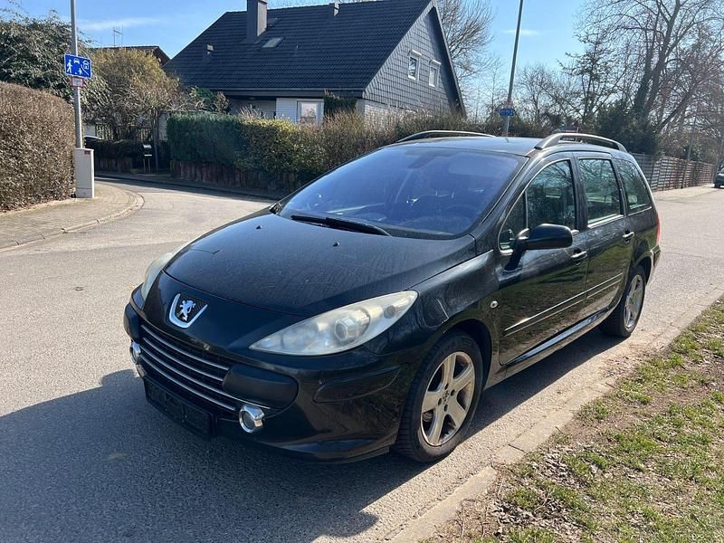 Schwarz Gebraucht 2007 Peugeot 307 Sport Kombi | 1.000 € (Fairer Preis) - Bild 1/4