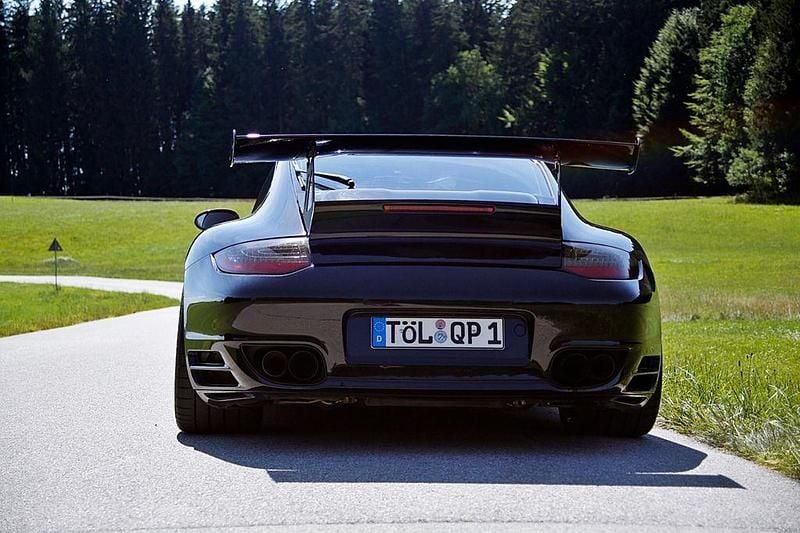 Schwarz Gebraucht 2006 Porsche 997 Turbo Coupé | 89.997 € - Bild 1/4