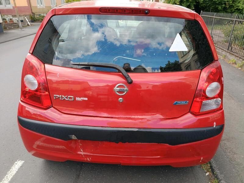 Rot Gebraucht 2010 Nissan Pixo Acenta Kleinwagen | 1.200 € (Fairer Preis) - Bild 1/4