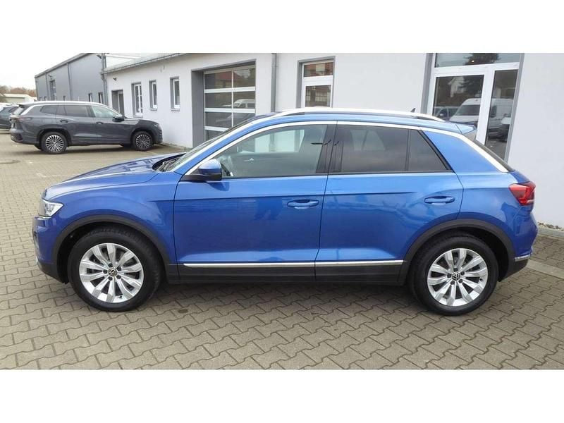 Gebraucht VW T-Roc Sportline 190 PS (139 kW) 2021 Ravennablau metallic SUV