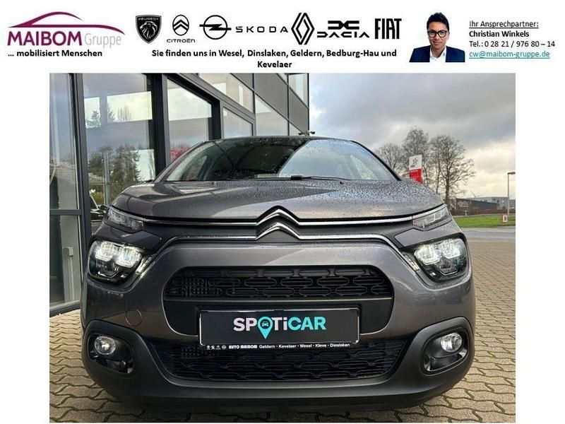 Grau Gebraucht 2024 Citroën C3 PureTech Kleinwagen | 18.490 € (Etwas zu teuer) - Bild 1/4
