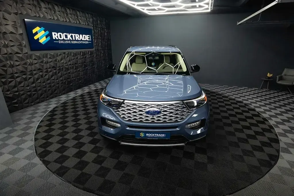 Gebraucht Ford Explorer Platinum 405 PS (297 kW) 2021 Blau SUV