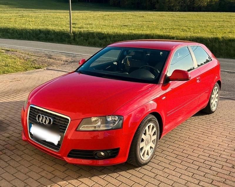 Rot Gebraucht 2009 Audi A3 Kleinwagen | 3.999 € (Fairer Preis) - Bild 1/4