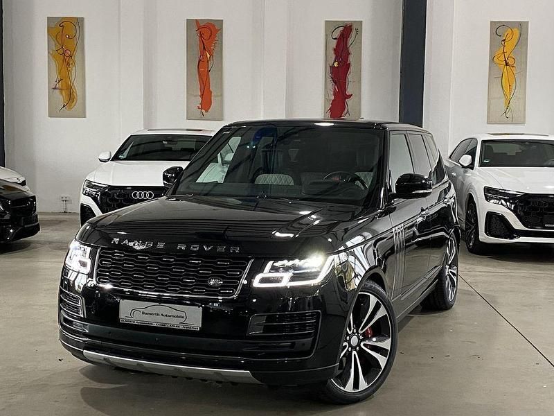 Santorini black Gebraucht 2021 Land Rover Range Rover SVAutobiography SUV | 97.880 € - Bild 1/4