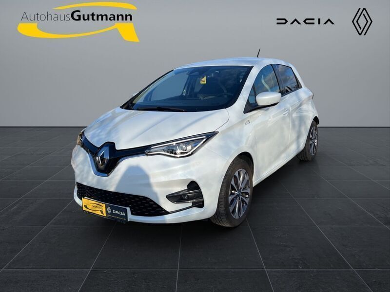 Quartz white Gebraucht 2020 Renault Zoe Intens Kleinwagen | 9.990 € (Guter Preis) - Bild 1/4