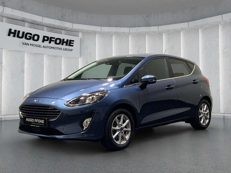 Gebraucht Ford Fiesta Titanium 101 PS (74 kW) 2021 Blau Kleinwagen