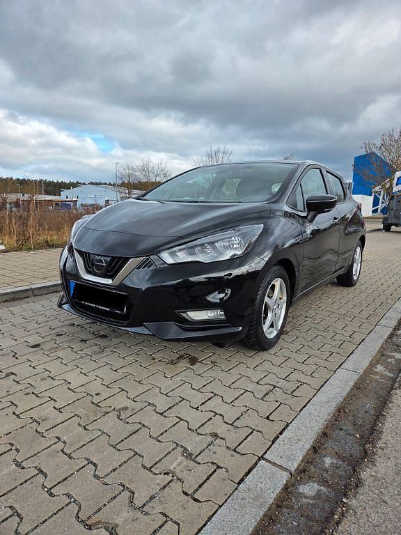Gebraucht Nissan Micra Acenta 92 PS (67 kW) 2022 Schwarz Kleinwagen