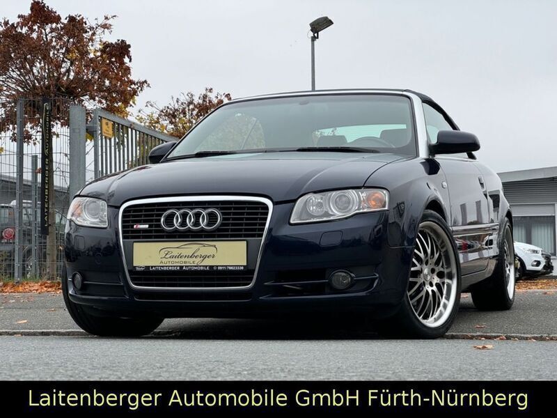 Blau Gebraucht 2006 Audi A4 Cabriolet S-Line Cabrio | 6.900 € (Fairer Preis) - Bild 1/4
