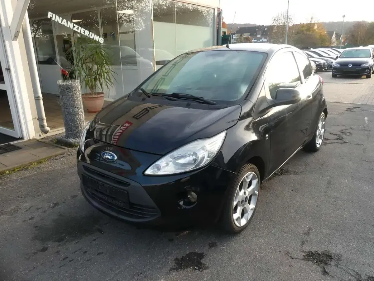 Gebraucht Ford Ka Titanium 69 PS (50 kW) 2009 Schwarz Kleinwagen