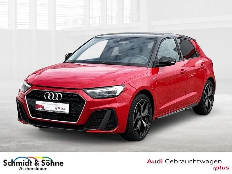 Rot metallic Gebraucht 2024 Audi A1 Sportback S-Line Kleinwagen | 28.890 € (Fairer Preis) - Bild 1/4