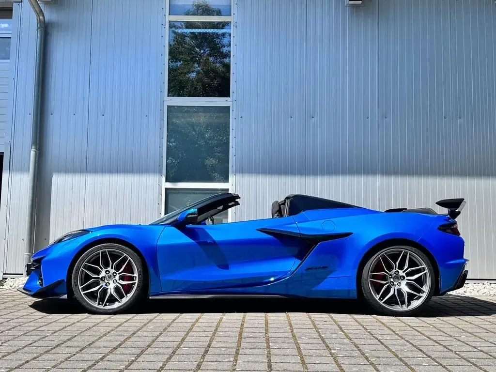 Gebraucht Corvette Z06 646 PS (475 kW) 2025 Riptide blue metallic Cabrio