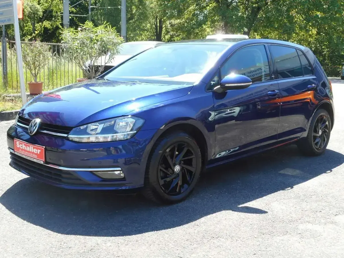 Usata VW Golf VII Sound 86 CV (63 kW) 2017 Blu Berlina