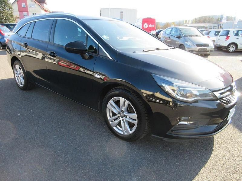 Gebraucht Opel Astra Dynamic 136 PS (100 kW) 2018 Schwarz Kombi