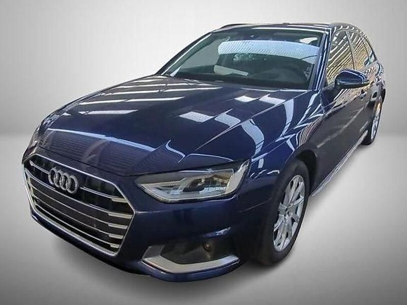 Blue metallic Gebraucht 2021 Audi A4 Advanced Kombi | 22.849 € (Guter Preis) - Bild 1/3