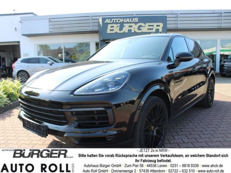 Tiefschwarz Gebraucht 2020 Porsche Cayenne S SUV | 59.470 € (Superpreis) - Bild 1/4