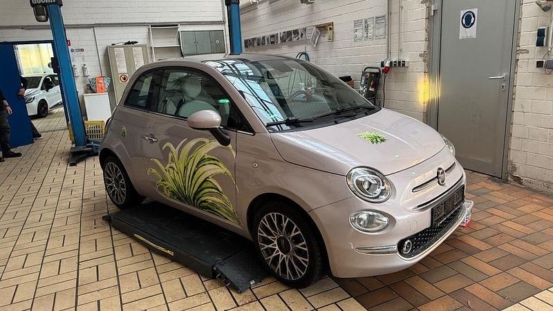 Powder pink/bianco stella Gebraucht 2020 Fiat 500 Star Kleinwagen | 10.990 € (Guter Preis) - Bild 1/4