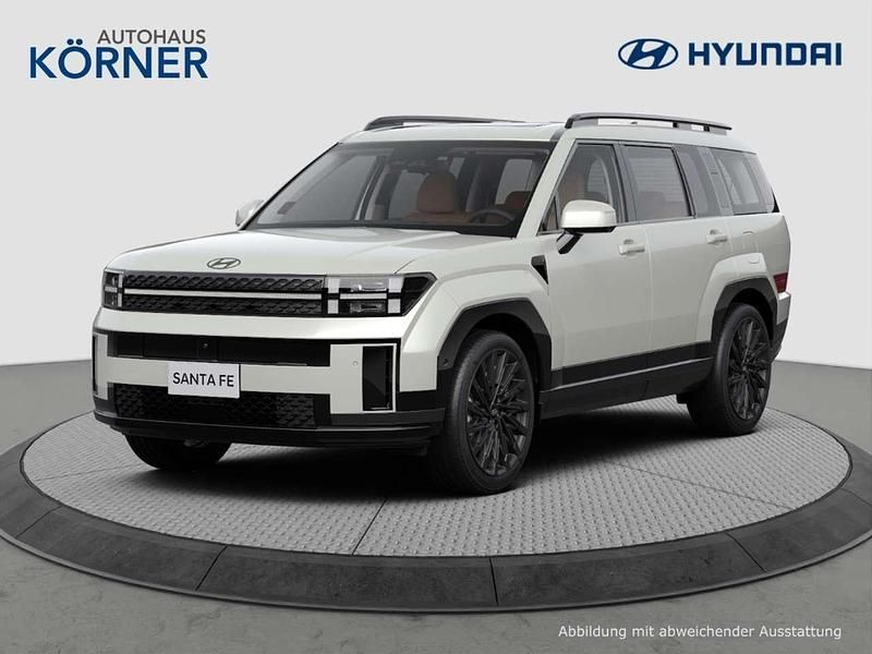 Weiss Neu 2025 Hyundai Santa Fe Signature SUV | 57.495 € (Fairer Preis) - Bild 1/3