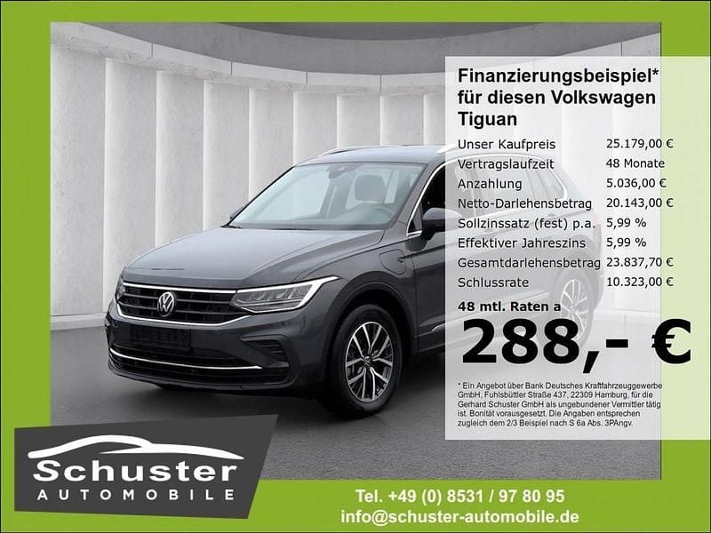 Gebraucht VW Tiguan Life 245 PS (180 kW) 2022 Grau SUV