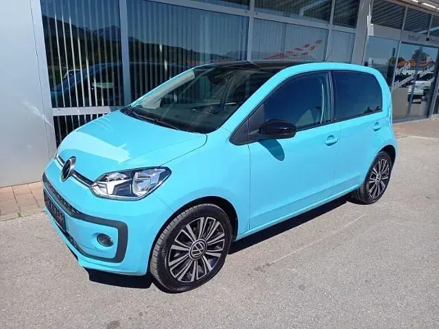 Second-hand VW up! Style 65 CP (47 kW) 2024 Albastru Hatchback