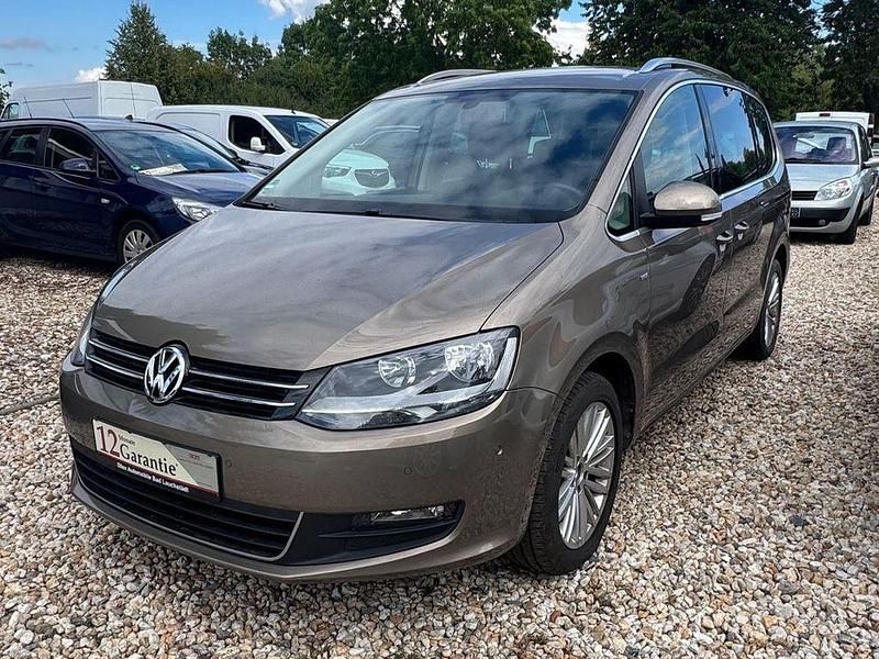 Gebraucht VW Sharan Cup 200 PS (147 kW) 2015 Gold Van / Kleinbus