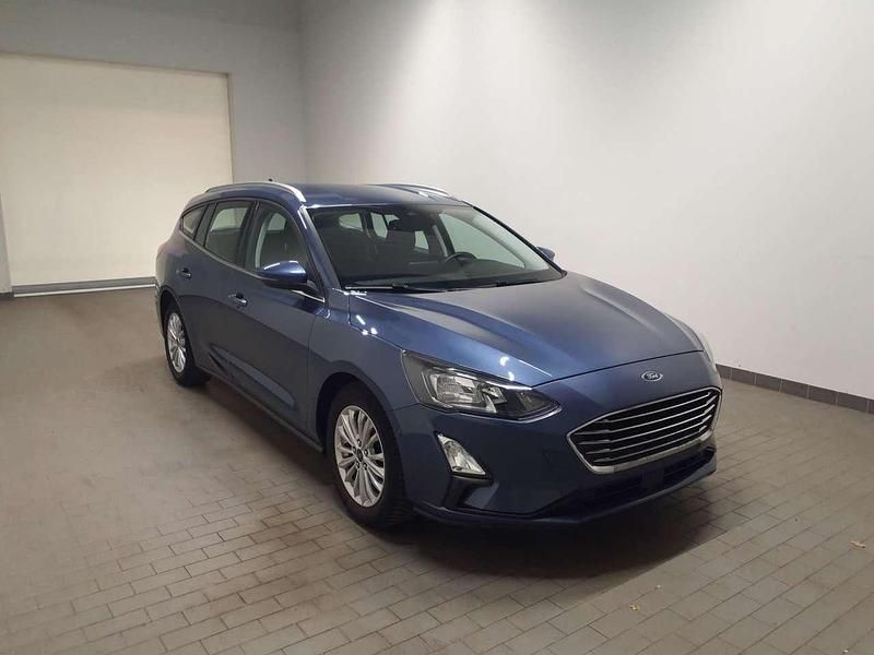Gebraucht Ford Focus Titanium 125 PS (91 kW) 2021 Chromablau metallic Kombi