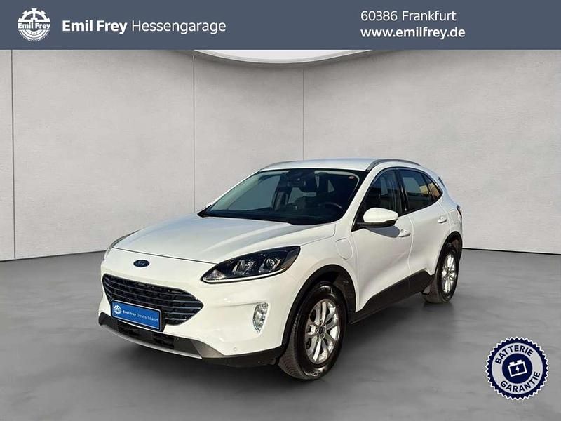 Frozen white Gebraucht 2022 Ford Kuga Titanium SUV | 21.550 € (Superpreis) - Bild 1/3