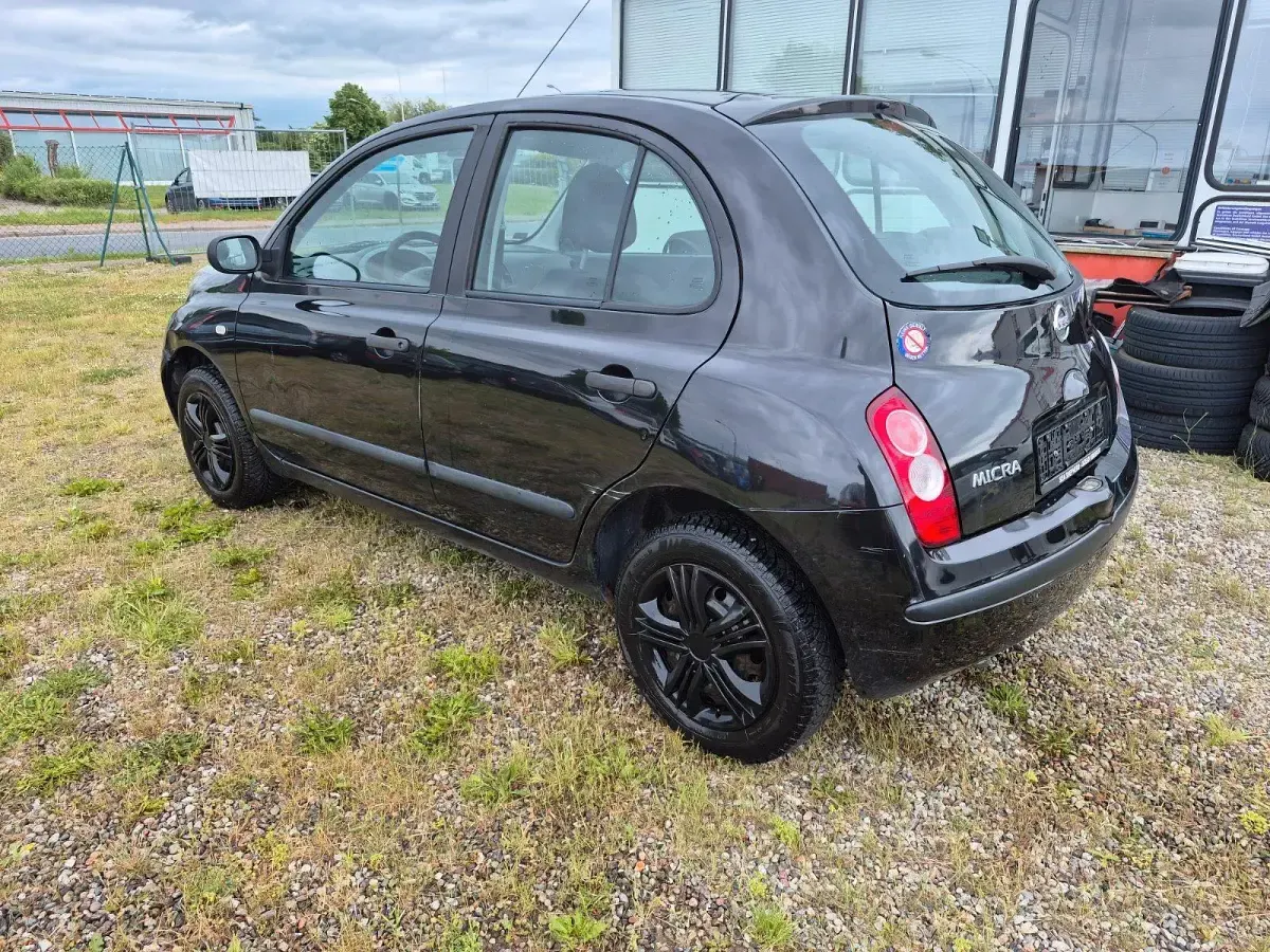 Gebraucht Nissan Micra 65 PS (47 kW) 2008 Schwarz Kleinwagen