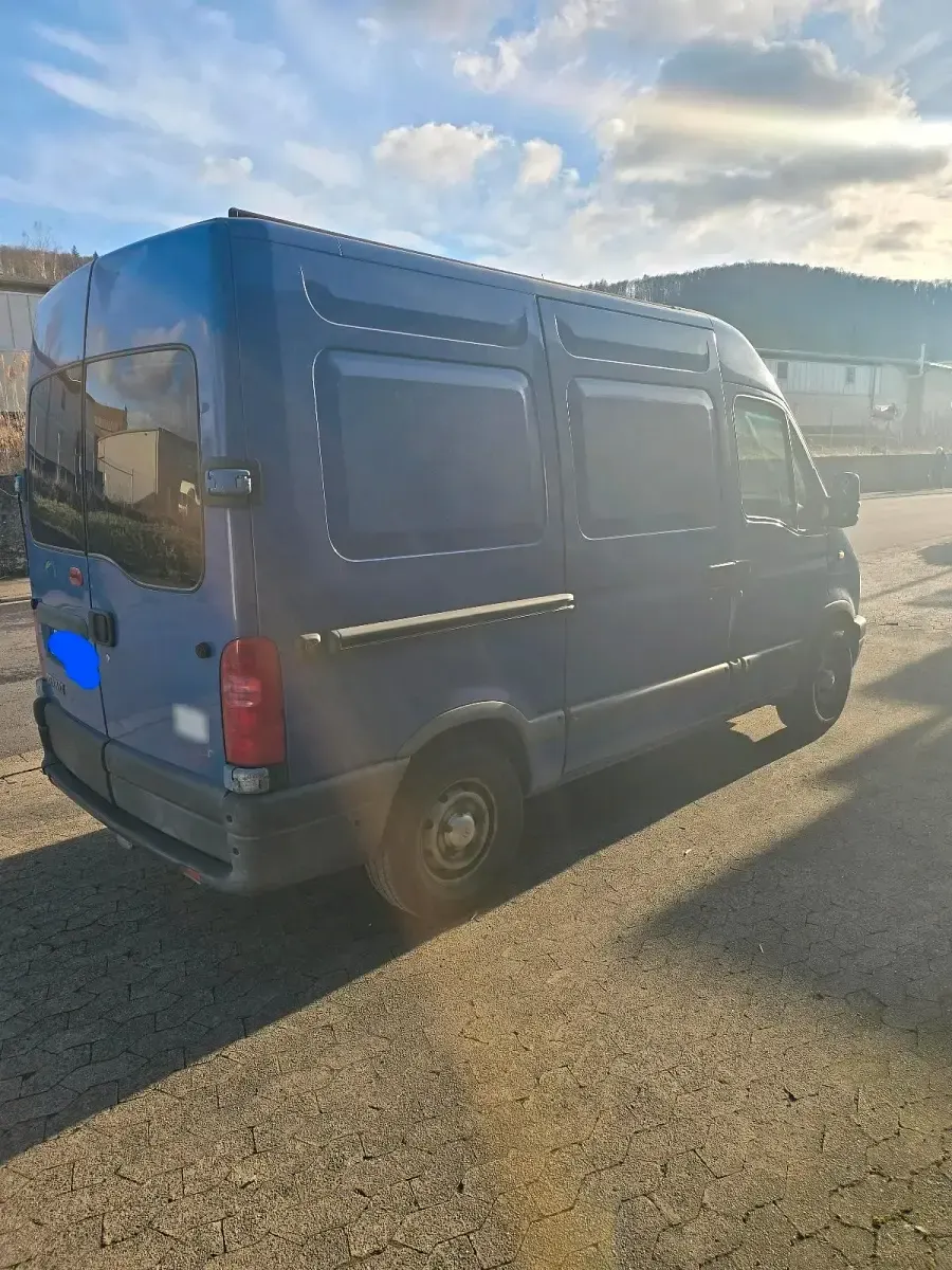 Gebraucht Renault Master 80 PS (58 kW) 1998 Blau Van / Kleinbus