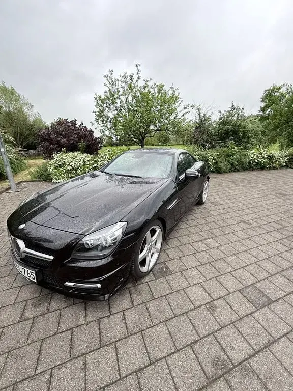 Gebraucht Mercedes SLK250 204 PS (150 kW) 2014 Schwarz Cabrio