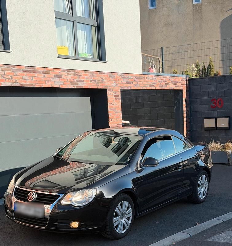 Gebraucht VW Eos 140 PS (102 kW) 2008 Schwarz Cabrio