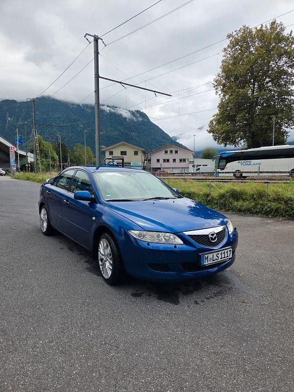 Blau Gebraucht 2002 Mazda 6 Inclusive Limousine | 3.500 € (Etwas zu teuer) - Bild 1/4
