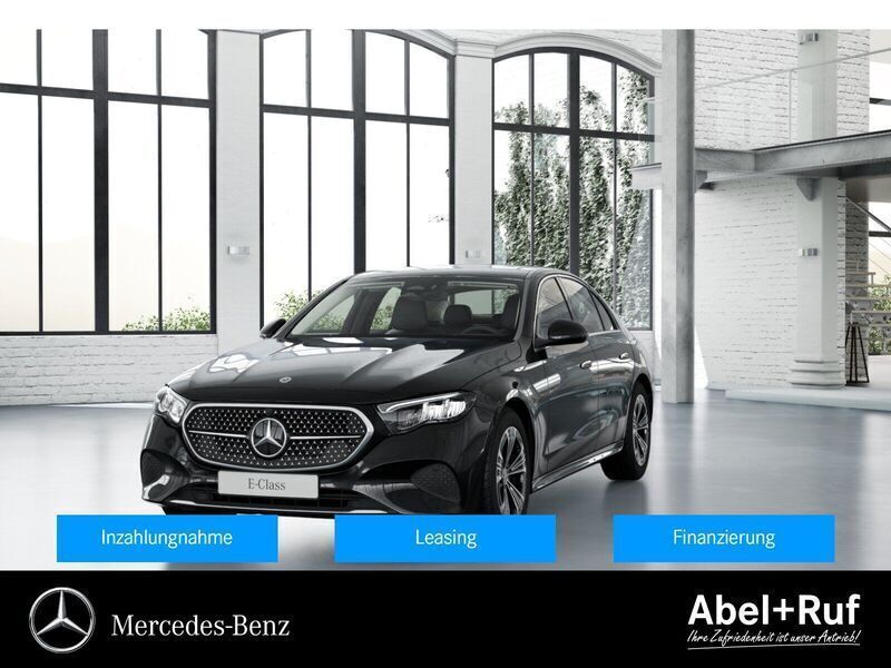 Schwarz Gebraucht 2024 Mercedes E220 Avantgarde Limousine | 47.449 € (Superpreis) - Bild 1/4