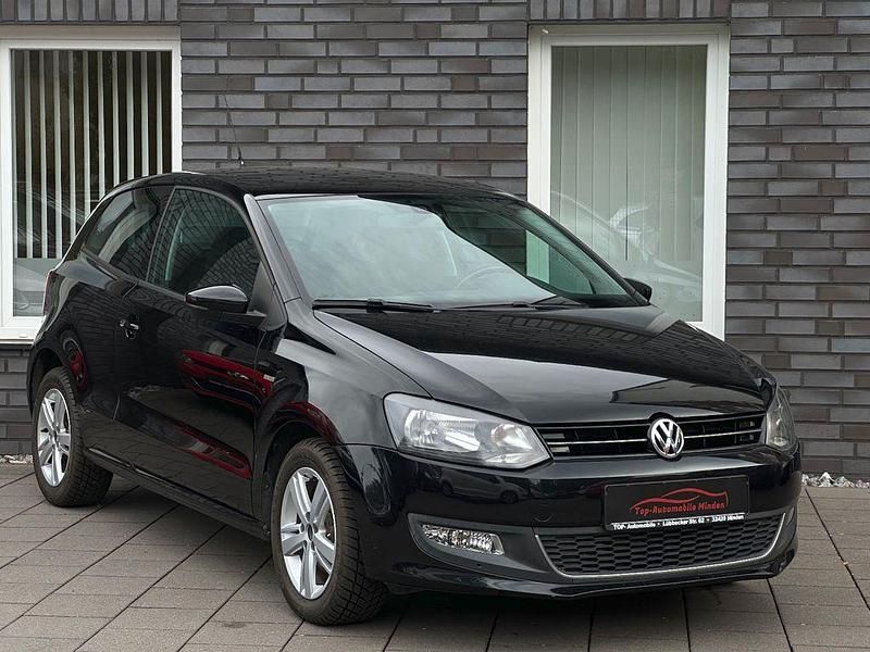 Schwarz Gebraucht 2012 VW Polo Match Kleinwagen | 5.999 € (Fairer Preis) - Bild 1/4