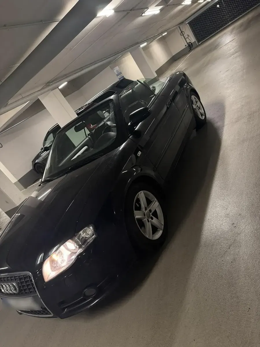 Gebraucht Audi A4 Cabriolet S-Line 2009 Schwarz Cabrio