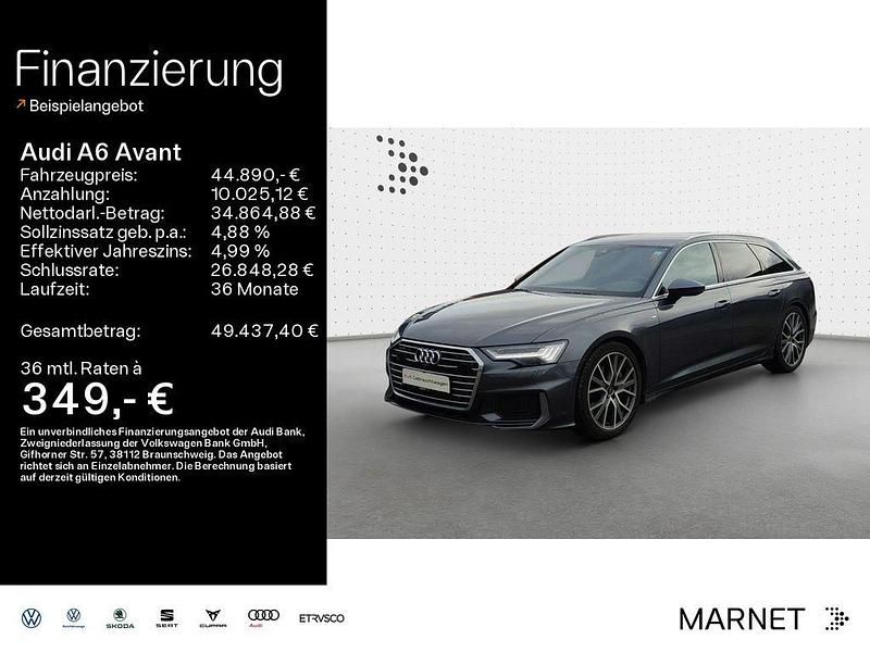 Daytonagrau perleffekt Gebraucht 2022 Audi A6 S-Line Kombi | 44.890 € (Fairer Preis) - Bild 1/4