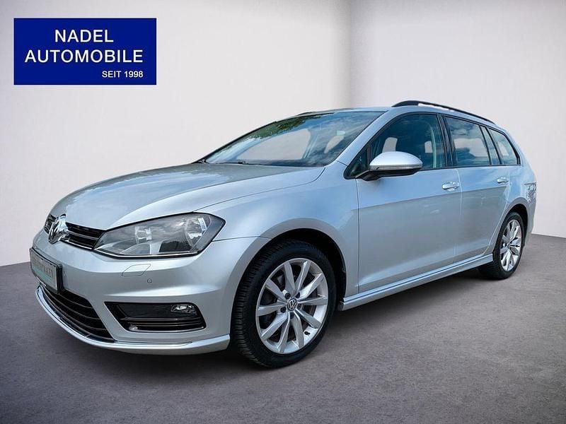 Silber Gebraucht 2016 VW Golf VII R-line Kombi | 7.990 € (Guter Preis) - Bild 1/4