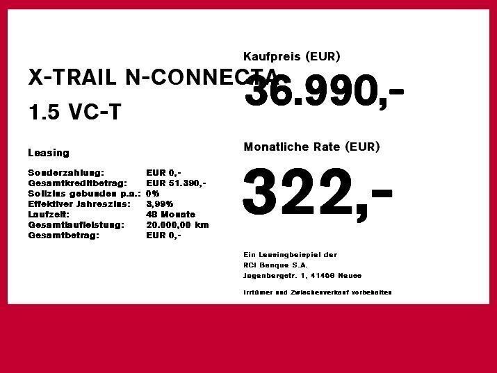 Ceramic grey Neu 2025 Nissan X-Trail N-Connecta SUV | 36.990 € - Bild 1/1