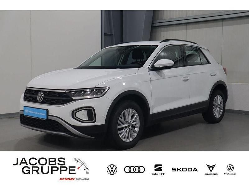 Weiß Gebraucht 2022 VW T-Roc Life SUV | 23.470 € (Fairer Preis) - Bild 1/4