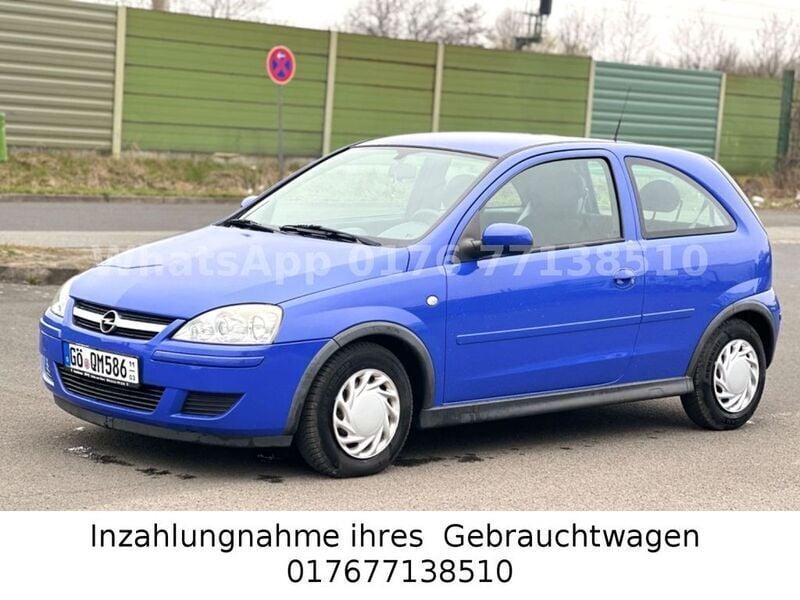 Gebraucht Opel Corsa Edition 60 PS (44 kW) 2006 Blau Kleinwagen