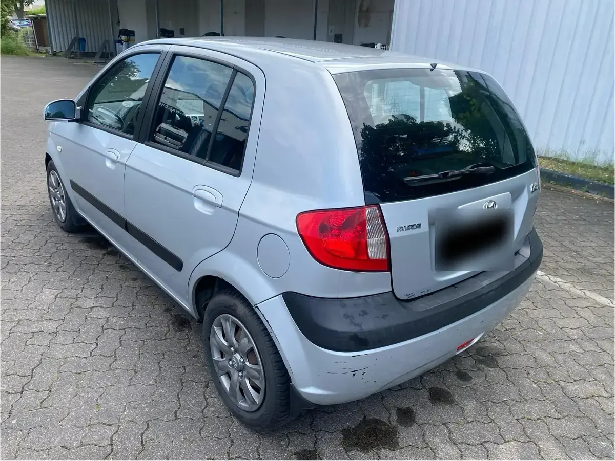 Gebraucht Hyundai Getz 96 PS (70 kW) 2006 Silber Kleinwagen