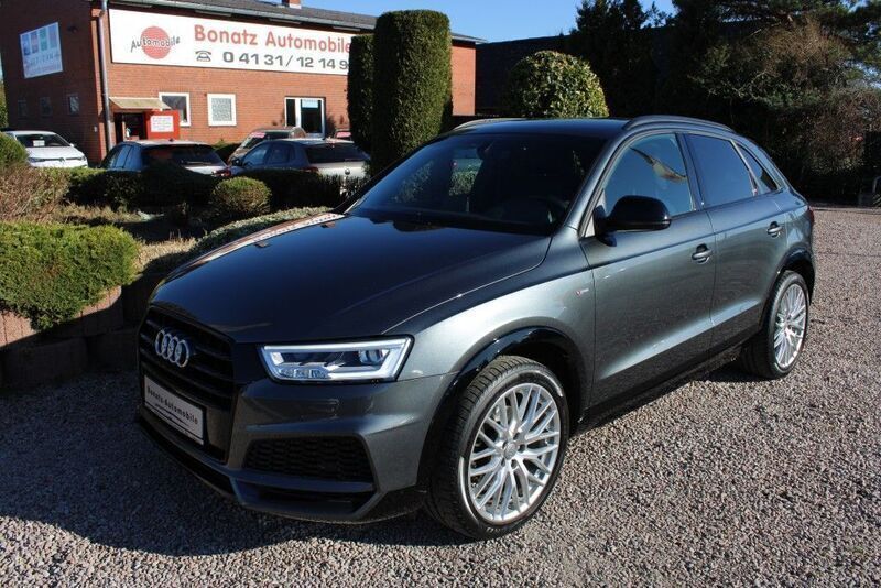 Daytona gray pearlescent Gebraucht 2018 Audi Q3 S-Line SUV | 23.980 € (Fairer Preis) - Bild 1/4