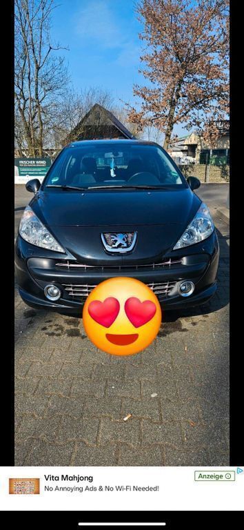 Schwarz Gebraucht 2007 Peugeot 207 Tendance Limousine | 2.300 € (Fairer Preis) - Bild 1/4