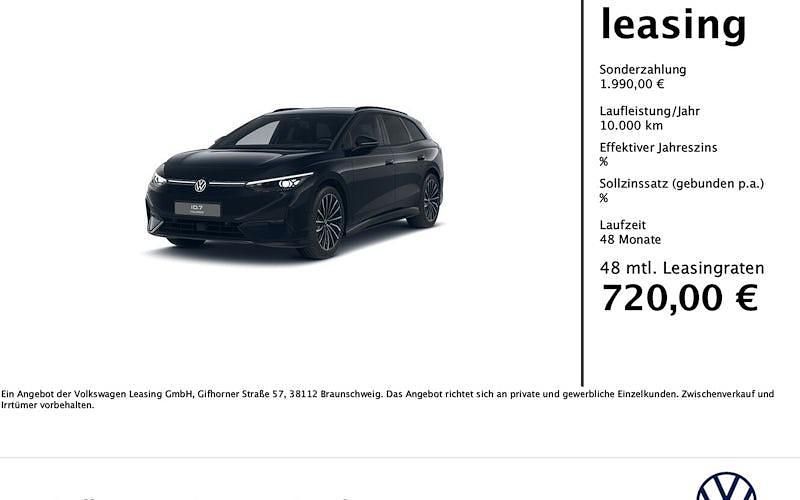 Neu VW ID.7 Pro 210 kW (286 PS) 2026 Grenadillschwarz metallic Kombi