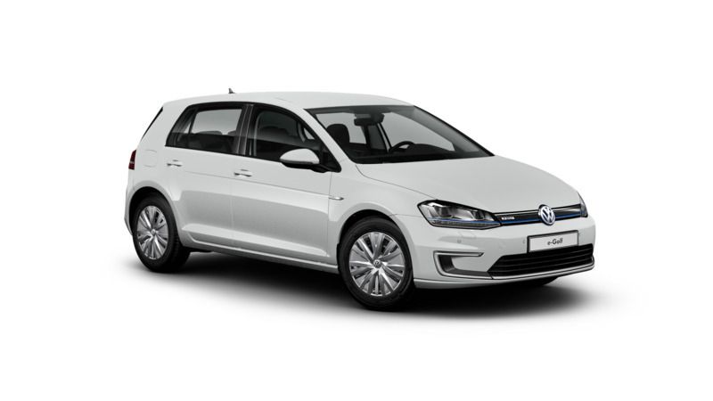 Pure white Gebraucht 2017 VW e-Golf Kleinwagen | 12.500 € (Fairer Preis) - Bild 1/4