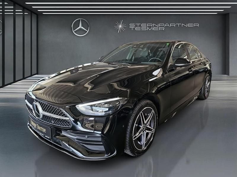 Unilack schwarz Gebraucht 2024 Mercedes C300e AMG Limousine | 43.550 € (Guter Preis) - Bild 1/3