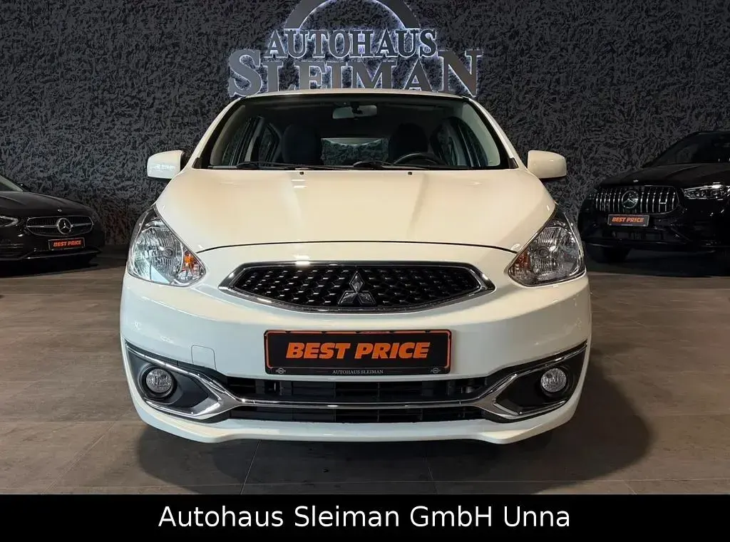 Gebraucht Mitsubishi Space Star Diamant Edition 71 PS (52 kW) 2019 Weiß Kleinwagen