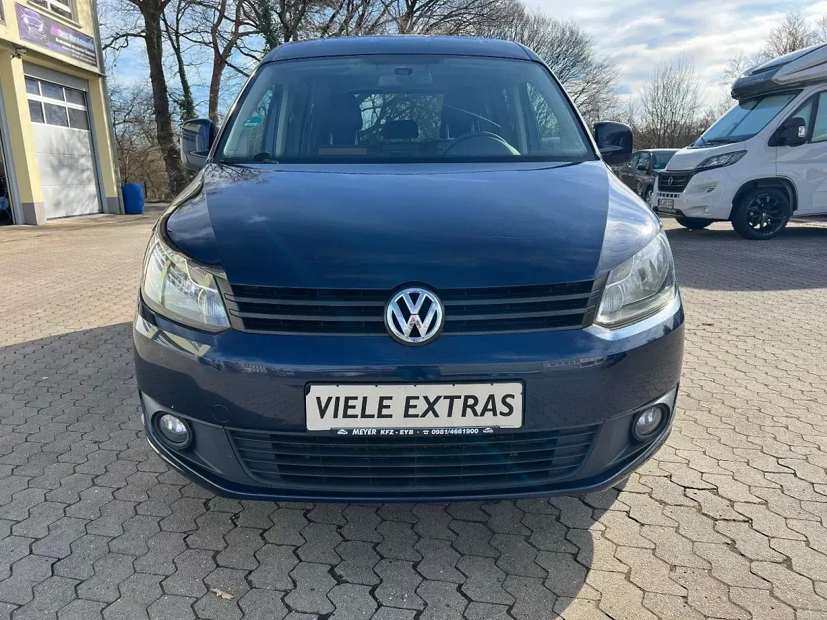 Gebraucht VW Caddy Trendline 102 PS (75 kW) 2013 Night blue metallic Van / Kleinbus