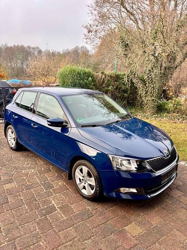 Blau Gebraucht 2018 Skoda Fabia Ambition Kleinwagen | 12.800 € (Guter Preis) - Bild 1/4